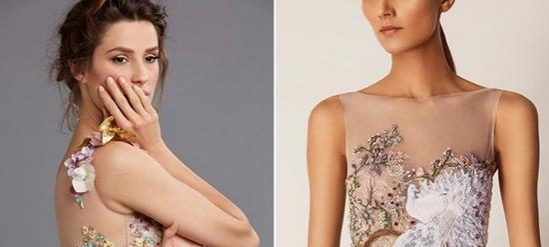 2018时尚婚纱指标：生动浪漫的3D立体婚纱